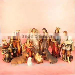 Custom Resin Nativity Figurines Jesus Birth Statues thumbnail-1