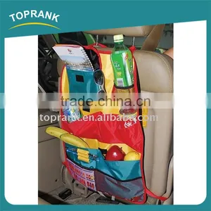 40*58CM 600D Colorful Hanging Car Back Seat Organizer for Kids thumbnail-1