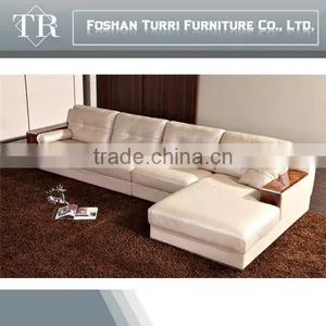 Hot Sale Italy Leather Corner Sofa for Home Furniture thumbnail-2