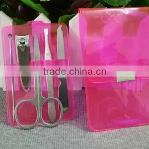 2016 Hot Sale Manicure Set Nail Clipper &pedicure Set With PVC BAG thumbnail-1