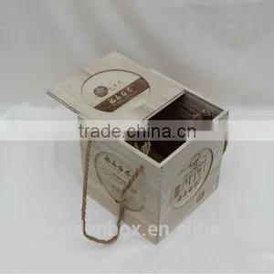 2016 Cheap Natural And ECO Empty Wooden Tea Box thumbnail-2
