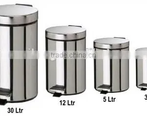 New Series Launch 5L Stainless Steel Waste Bin High Quality 2016 Hottest thumbnail-2