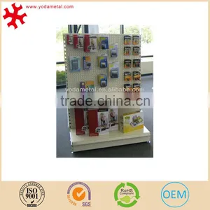 Retail Store Supermarket Free Standing Pegboard Display Stand thumbnail-1