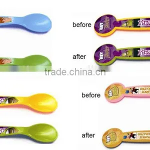Hot Selling Cold Changing Plastic Spoons for Haagen-dazs thumbnail-1