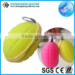 Bomb Shape Funny Purse, Smart Coin Case, Silicone Wallet thumbnail-4