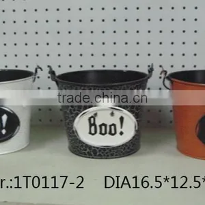 Colored Metal Water Bucket With Decal thumbnail-2