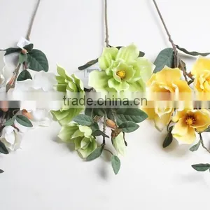 Best Quality Colorful Plastic Kapok Decorative Kapok Flowers for Decoration thumbnail-1
