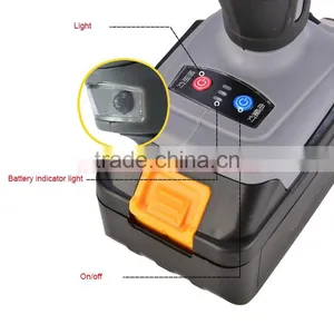 Rechargeable Li-ion Battery Cordless Impact Wrench With LED Light Electric Wrench thumbnail-2