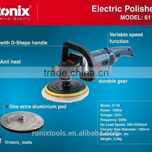 RONIX ELECTRIC POLISHER 6110 180MM 1200W 3.2KG thumbnail-1
