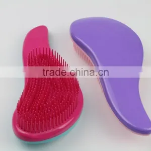 New Magic Handle Detangling Hair Brush Massager Comb thumbnail-1