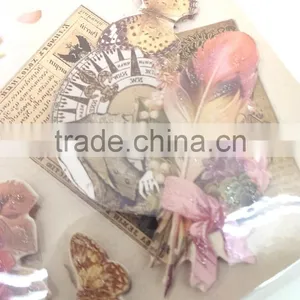 Printing Paper 3D Sticker, Hot Sale 3D Decoupage Stickers, Craft Gift Sticker for Decoration thumbnail-2
