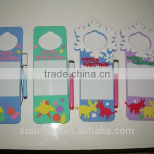 EVA Foam DIY Door Hanger With Memo Board thumbnail-2