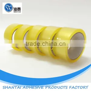 Chinese Manufacturier Hot Sale Clear/transparent Yellow Bopp Adhesive Packing Tape for Packing thumbnail-1