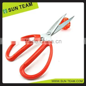 SK063B 7-3/4" Ice Tempered Stainless Scissors in Plastic Handle thumbnail-1