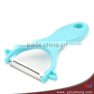 Y-shape Plastic Handle Stainless Steel Fruits and Vegetables Peeler thumbnail-3
