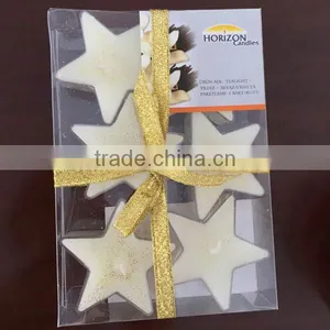 Star Shaped Tealight Candle thumbnail-1