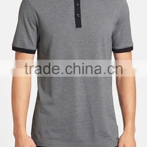 Wholesale Knit Collars Work Uniform Pique Polo Shirt thumbnail-1