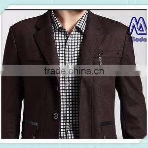 Men Winter Jacket Wool Cotton thumbnail-1