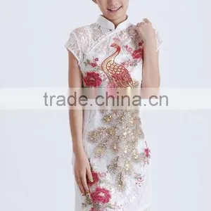 Lace Chinese Cheongsam thumbnail-1
