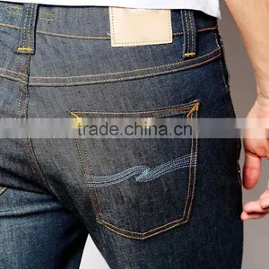 Plain Fashion Custom Design Jeans Pants Bulk New Style thumbnail-3