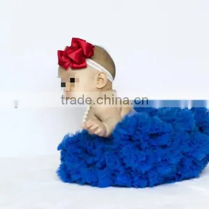 Wholesale Blue Tutu Skirtsgirls Rufle Plus Size Skirts Tutu Dresses for Girls thumbnail-2