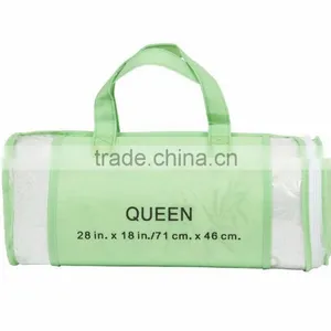 Bamboo Memory Foam Pillow With Removable Zipper Cover thumbnail-4