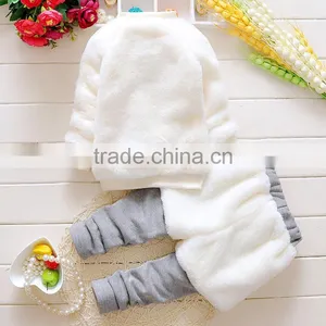 Pure Cotton Children Frock Design Kids Clothes Fashion Children Colorful Kids Cotton Clothing Sets thumbnail-3
