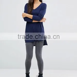 OEM Customized Womens T-shirt Popular Fashionable Wholesale t Shirt thumbnail-4