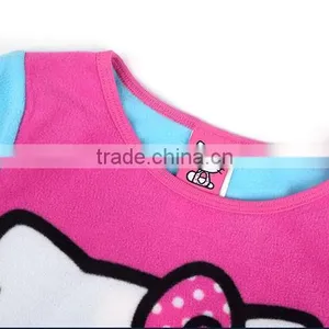 Children Pajama Set Polyester Sleeping Wear Hello Kitty Design thumbnail-4