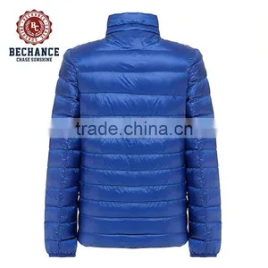 OEM Service Men Ultra Light Black Winter Down Jacket Packable Lightweight Coat Short Outwear PQ401 thumbnail-2