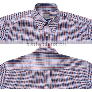 Dress Shirts for Men Designer Fancy Plaid Italian Shirts for Men thumbnail-3