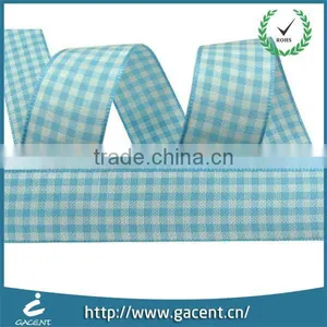 Factory Supply Smooth Face Printing Tartan Satin Ribbon thumbnail-1