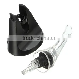 New Fashion High Quality Mini Transparent Acrylic Travel Bar Red Wine Aerator Decanter Pourer Essential Set Quick Aerating thumbnail-5
