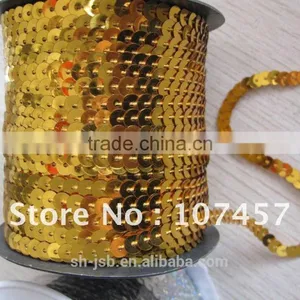 Pet Sequin Line Sequins Tape for Embroidery Machine thumbnail-3