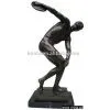 Bronze Man With Discus thumbnail-1
