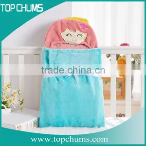 100 Polyester High Quality Luxury Baby Poncho thumbnail-3