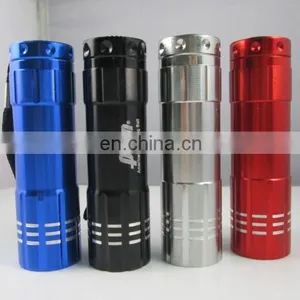 Aluminum Alloy Material 9UV Led Flashlight 395nm UV Led Torch thumbnail-3