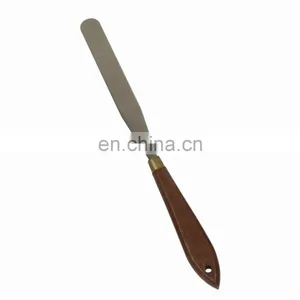 Brown Wooden Handle Palette Knife thumbnail-1