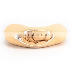 2017 Car Travel Rest Soft Memory Foam Neck Pillow for Kids Fashion Switch Cute Custom 2 in 1 Plush Teddy Bear U Pillow thumbnail-3