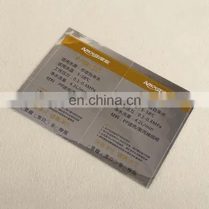 Professional Manufacturer Customized Creative and Durable PVC Permanent Adhesive Stickers for Tap Water Filter thumbnail-1