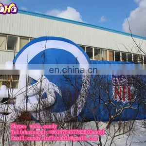 New Design Inflatable Football Helmet Tunnel for Advertising / Promotion C-190 thumbnail-5