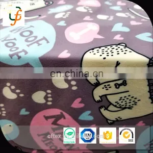 100 Polyester Tricot Brushed Polyester Spandex Fabric thumbnail-4