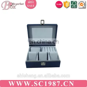 Luxury Leather Watch Box Packaging Custom thumbnail-4