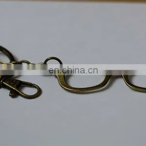 Wholesale Customized Badminton Racket Shaped Keychain/keyring thumbnail-2