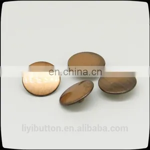 Wholesales Brushed Antique Copper Metal Snap Buttons thumbnail-1