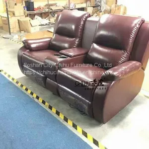 High Quality Leather Home Theater Recliner Sofa,power Recliner Private Cinema Seats thumbnail-1
