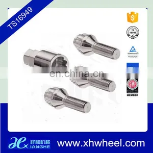 Wheel Hubs Hex Bolt Extended Titanium Lock Bolts thumbnail-1