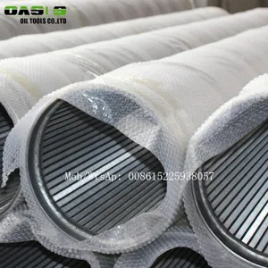304 Steel Square Slot 20 Strainers Deep Well Water Pipes With Threaded Ends thumbnail-1