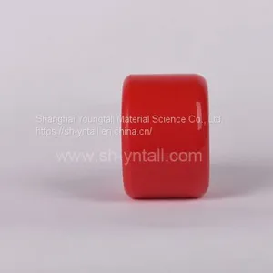 pu Wheels for Skate Board 75*51 Round PU Wheels Red pu Wheels for Skateboard Supplier thumbnail-2