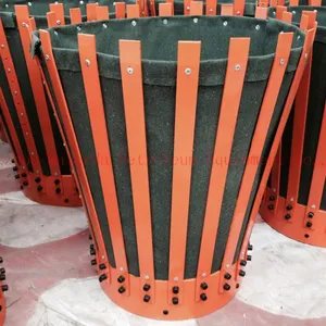 4 - 20 Inch API Metal Steel and Canvas Cement Basket Price thumbnail-4